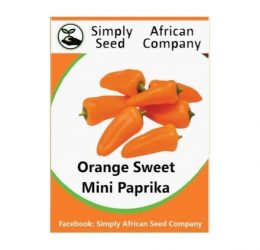 Mini Paprika Orange Seeds
