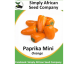 Paprika Mini Orange 15’s