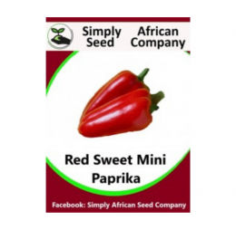 Mini Sweet Paprika Red Seeds