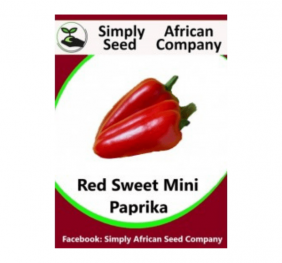 Mini Sweet Paprika Red Seeds