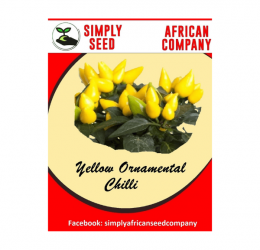 Yellow Ornamental Chilli Seeds