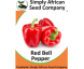 Bell Pepper Red 30’s