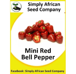 Mini Red Bell Pepper Seeds