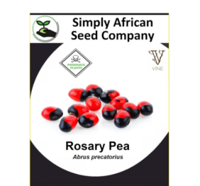 Rosary Pea (Abrus Precatorius) 6’s